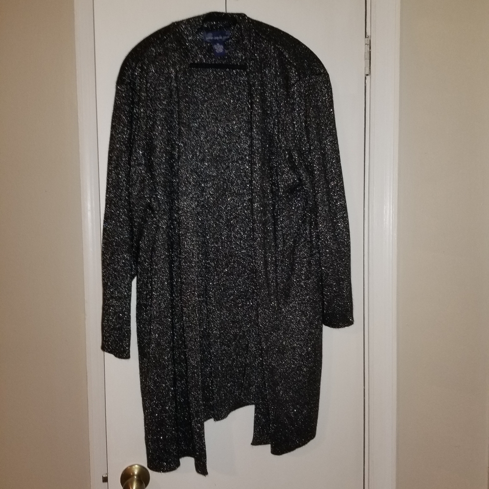 CLOSET CLEAR OUT! black sweater cardigan duster